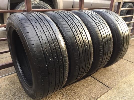 ยาง Bridgestone 245 50 18 ปี17 ดอกเต็ม ไม่มีปะ เนื้อนิ่มๆ ใช้ยาว ราคาไม่แพงขอบคุณ