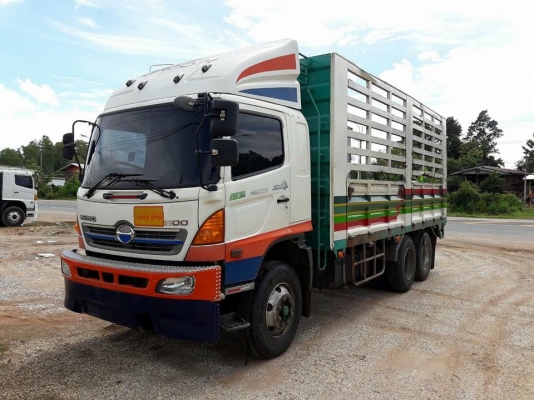 Hino 344 แรง ปี 52 แม่เดี่ยวไม่ดัมพ์ มีระบบลากพ่วง ทะเบียนพร้อม