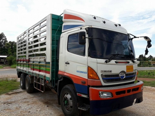 Hino 344 แรง ปี 52 แม่เดี่ยวไม่ดัมพ์ มีระบบลากพ่วง ทะเบียนพร้อม