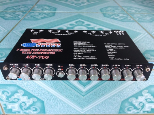 ปรี7แบน อเมริกันซาวด์ ขาย 700 บาท ใช้งานปกติทุกชิ้นเดิมๆไม่เคยซ่อม สนใจ0892425454 อยู่สระบุรี