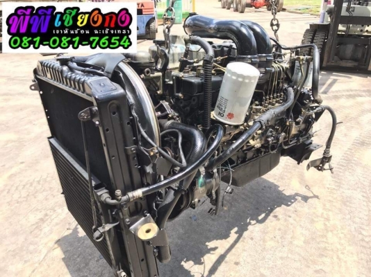 เครื่องยนต์ FUSO ุ6D16 195 แรง  สภาพสวยมากๆๆๆๆๆ  ใช้น้อย  เก่าญี่ปุ่น พร้อมเอกสารอินวอย