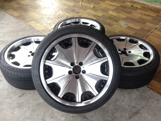 แม็กขอบ18 5รู100 พร้อมยาง