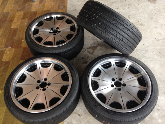 แม็กขอบ18 5รู100 พร้อมยาง