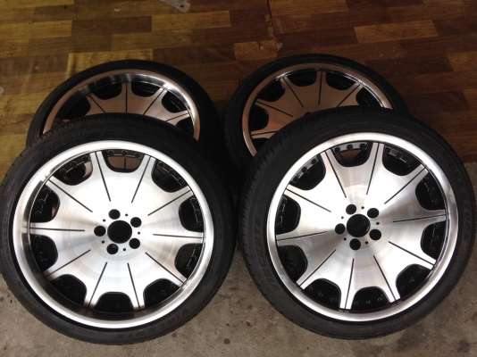 แม็กขอบ18 5รู100 พร้อมยาง แม็กขอบ18 5รู100 พร้อมยาง