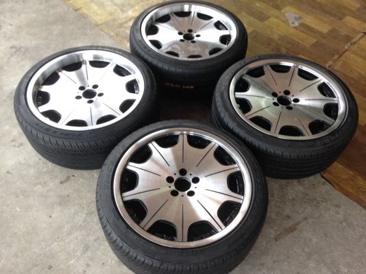 แม็กขอบ18 5รู100 พร้อมยาง