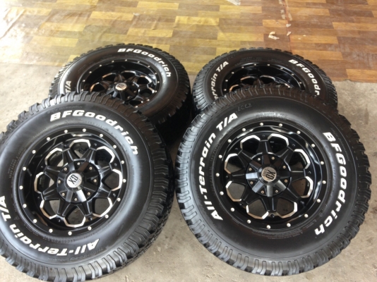 ล้อ XD ขอบ16 6รู139 พร้อมยาง BF ล้อ XD ขอบ16 6รู139 พร้อมยาง BF