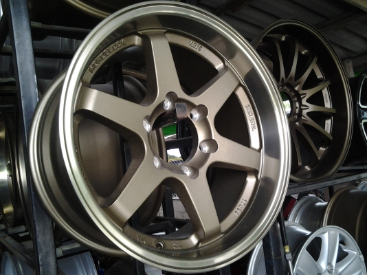 แม็กใหม่ TE37 ขอบ18 6รู114