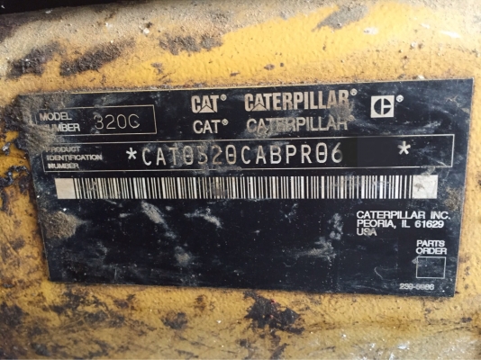 ขายรถแบคโฮ CATERPILLAR 320C สวยๆเดิมๆ ใช้งานน้อย สนใจโทร 081-970-1072