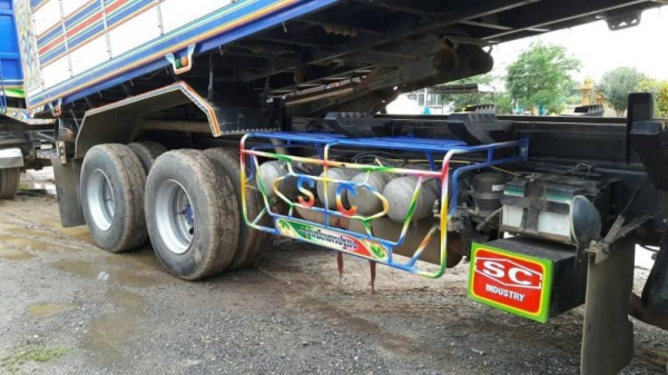 ขาย ISUZU 360 พ่วงแม่ลูก กระบะเนียมดั๊ม อู่ ซุนชัย รถปี 56 เดือน ธันวาคม