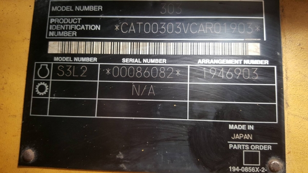 ขาย แบคโฮ CAT 303 เก่านอกสวยเดิมทั้งคัน ใช้งานน้อย เครื่องดี ปั้มดี ช่วงล่างเต็ม ระบบไฟครบ เอกสารใบอินวอยซ์ ขาย แบคโฮ CAT 303 เก่านอกสวยเดิมทั้งคัน ใช้งานน้อย เครื่องดี ปั้มดี ช่วงล่างเต็ม ระบบไฟครบ เอกสารใบอินวอยซ์