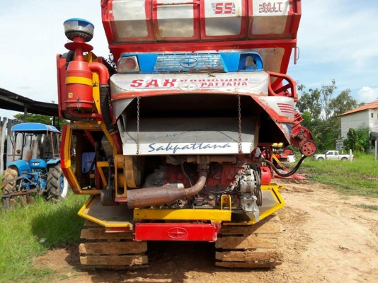 ขายรถเกี่ยวข้าวศักดิ์พัฒนาSS501T 210แรง6HH1 ช่วงล่าง10อุ้ม1.5ตัน สภาาพร้อมใช้งาน