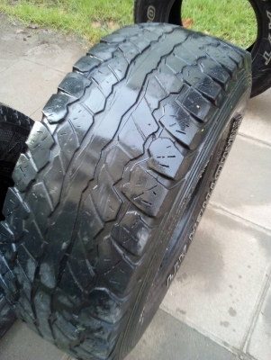 31x10.50R15  DUNLOP GRANDTREK AT1  มี 1 เส้น  tel.081-427-3941