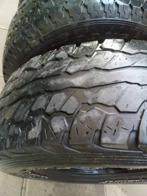 31x10.50R15  DUNLOP GRANDTREK AT1  มี 1 เส้น  tel.081-427-3941