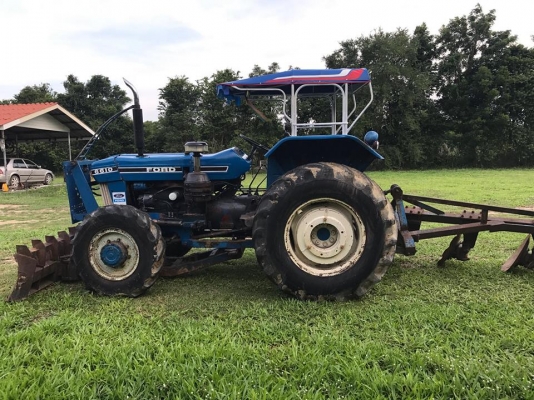 รถไถฟอร์ด 6610  2เพลา เครื่องดี ระบบไฮโดรลิกดี ฝานของไทยเฮงหลี