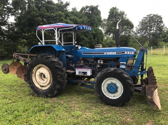 รถไถฟอร์ด 6610  2เพลา เครื่องดี ระบบไฮโดรลิกดี ฝานของไทยเฮงหลี