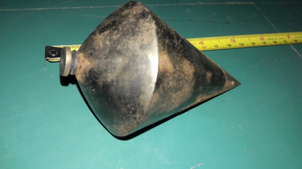 ขายลูกดิ่งงานเก่าเก็บงานนอกหนัก750กรัม มีสนิมผิว