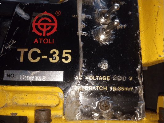 สว่านแท่นแม่เหล็ก ATOLI TC-35 สว่านแท่นแม่เหล็ก ATOLI TC-35