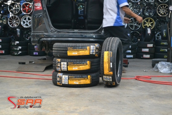 Continental ContiComFortContact CC5 185/65R15 ชุดละ 6,500 บาท