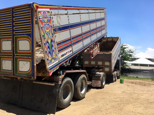 Isuzu 360 แรง ปี 56 แม่ลูกดัมพ์มิเนียมอู่ซุ่มชัย ลูก 3 เพลาแท้ ทะเบียนพร้อม