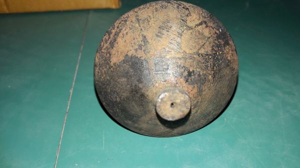 ขายลูกดิ่งงานเก่าเก็บหนัก780กรัม มีสนิมผิว ลูกที่2