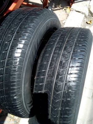 กะทะล้อขอบ15 ขนาด 5 รู ใส่ไมตี้ วีโก้ พร้อมยาง 205/70R15 DEESTONE ชุด 4 ล้อ โทร.081-427-3941