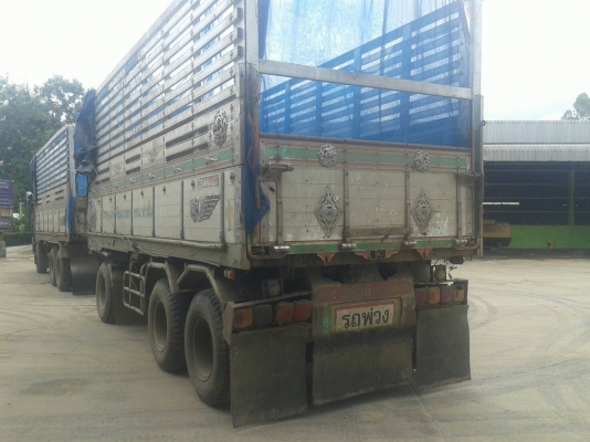 พ่วง 22 ล้อ HINO FM2P สมอทอง 300 แรง เทอร์โบอินเตอร์ ปี 45 กระบะมิเนียมคอกเกษตร  - ดั้ม อู่สหกิจ  1.75 ล้านต่อรอง