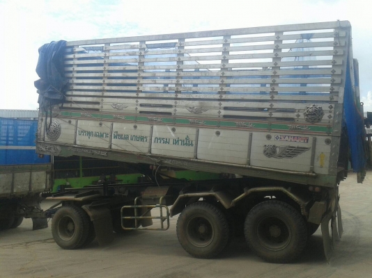 พ่วง 22 ล้อ HINO FM2P สมอทอง 300 แรง เทอร์โบอินเตอร์ ปี 45 กระบะมิเนียมคอกเกษตร  - ดั้ม อู่สหกิจ  1.75 ล้านต่อรอง