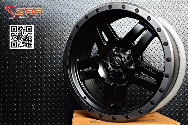 ล้อแม็กซ์ FUEL-ANZA ขอบ20X9 นิ้ว 6H139.7 MATTE BLACK
