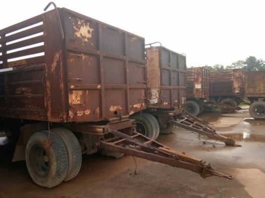 ขาย 155,000 ลุกพ่วงไม่ดั้ม 2 เพลา สามมิต กะบะยาว 6.50 กว้าง 2.45 เอกสารเล่ม มีทั้งหมด 19 หาง แยกก็ได้อีกราคาหนึ่งคับ รถอยู่ ขอนแก่น 090-772-3710 090-772-3708