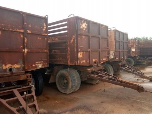 ขาย 155,000 ลุกพ่วงไม่ดั้ม 2 เพลา สามมิต กะบะยาว 6.50 กว้าง 2.45 เอกสารเล่ม มีทั้งหมด 19 หาง แยกก็ได้อีกราคาหนึ่งคับ รถอยู่ ขอนแก่น 090-772-3710 090-772-3708