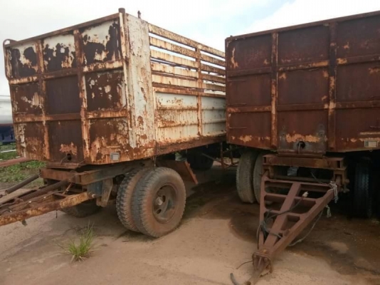 ขาย 155,000 ลุกพ่วงไม่ดั้ม 2 เพลา สามมิต กะบะยาว 6.50 กว้าง 2.45 เอกสารเล่ม มีทั้งหมด 19 หาง แยกก็ได้อีกราคาหนึ่งคับ รถอยู่ ขอนแก่น 090-772-3710 090-772-3708