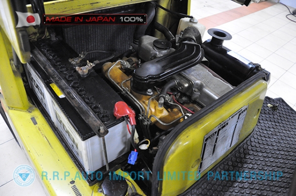 ขายรถโฟล์คลิฟท์มือสอง MITSUBISHI รุ่น FD25-51086 นำเข้าจากประเทศญี่ปุ่น 100\% ไม่เคยใช้งานในไทย