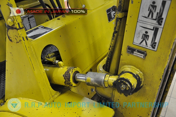 ขายรถโฟล์คลิฟท์มือสอง MITSUBISHI รุ่น FD25-51086 นำเข้าจากประเทศญี่ปุ่น 100\% ไม่เคยใช้งานในไทย