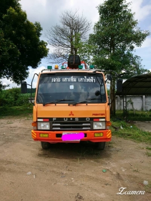 ขายดาวน์ 390,000 รถเจาะหลุม MITSUBISHI  FK 415 F เครื่อง 6D14 หัวบาง ยางดี คัชซีสวย ปั้มเครื่องเจาะแรง ใบเจาะเดิมเหลี่ยมสวย ผ่อน 38,000&times;45 ค่าเปลี่ยนสัญญา 20,000 ออกคนละครึ่งกับคนซื้อคนขาย รถอยู่ อยุธยา 090-772-3710 090-772-3708