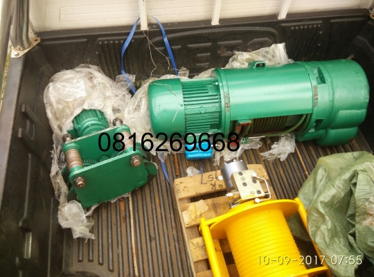 รอกไฟฟ้า 3 ตัน สลิง 6เมตร