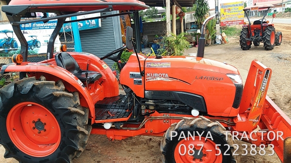 รถเข้าใหม่#ปัญญาแทรคเตอร์..จัดมาให้ครับ ด่วน 455,000 บาท.  คูโบต้า L4708SP ใบมีดคานล่างFD185F ผานพรวน6&times;24เฮฟวี่พลัส สีเดิมๆ สภาพพร้อมใช้ จัดส่ง อ.ลานสัก จ.อุทัยธานี