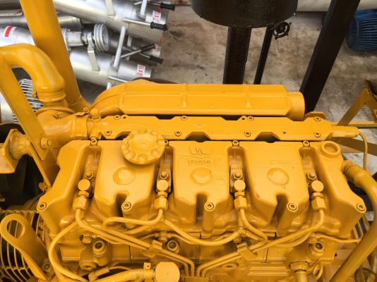 ขายเครื่องสูบน้ำขนาด8นิ้ว เครื่องยนต์vm4สูบเทอร์โบ แบบมีเทเลอร์ลากจูง