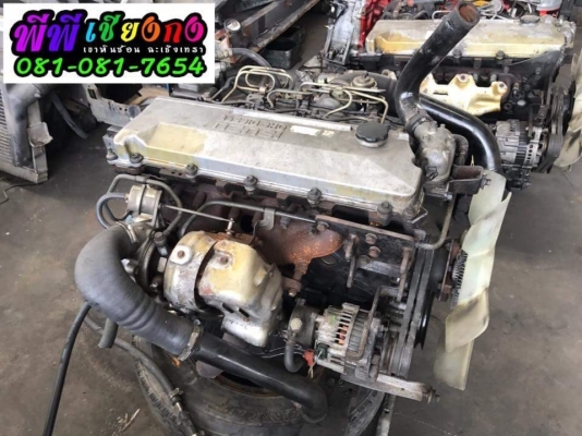 เครื่อง 4HE1TURBO 150 แรง หม้อน้ำอินเตอร์ครบ เก่าญี่ปุ่น