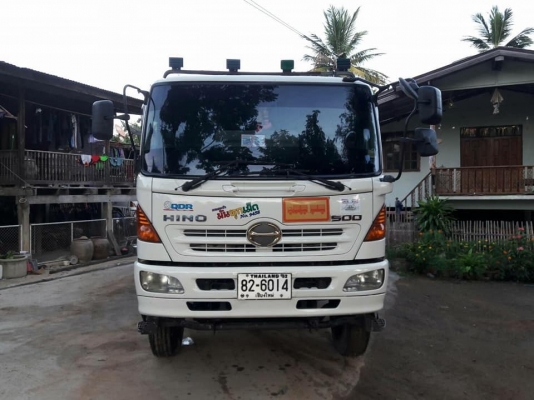 Hino 320 แรง ปี 50 แม่เดี่ยวมีระบบลากพ่วง กระบะดัมพ์สามมิตร ทะเบียนพร้อม