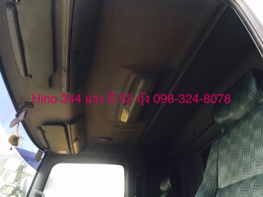 Hino 344 แรง ปี 52 กระบะดัมพ์ มีระบบลากพ่วง พร้อมใช้งาน