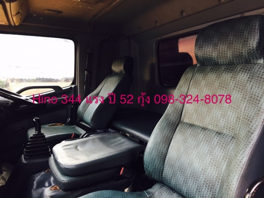 Hino 344 แรง ปี 52 กระบะดัมพ์ มีระบบลากพ่วง พร้อมใช้งาน