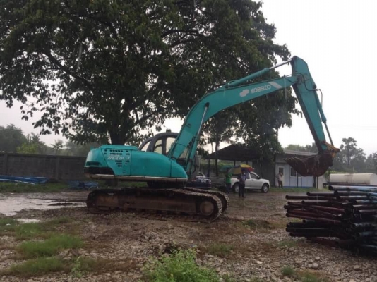ขาย 565,000 บาท KOBELCO SK200 MARK.5. ธรรมดา เครื่องดี ปั้มแรง โช่หนา เอวแน่น ไฟฟ้าครบ เอกสารเล่มทะเบียน  รถอยู่ จ.ปทุมธานี โทร&amp;ไอดีไลน์ 0610710295
