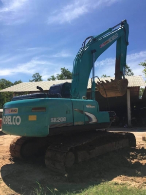 ขายด่วน 1,555,000 บาท KOBELCO SK200 MARK 8 SUPER  ทำงาน 14,xxx ชม เครื่องดี ปั้มดี โช่ใหม่ 2 ข้าง เอวแน่น ไฟฟ้าครบ เอกสารเล่มทะเบียน  รถอยู่ จ.ร้อยเอ็ด โทร&amp;ไอดีไลน์ 0610710295