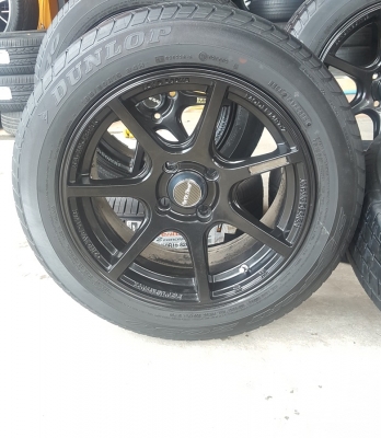 ขายล้อมือ2 MRT-7 4รู100 กว้าง7 ยางปี15  4 ล้อ