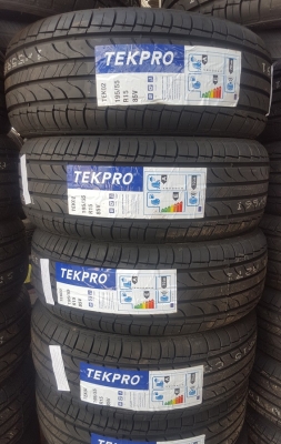 ยางใหม่195/55/15 ปี 17 TEKPRO 4เส้น4,800 บ.