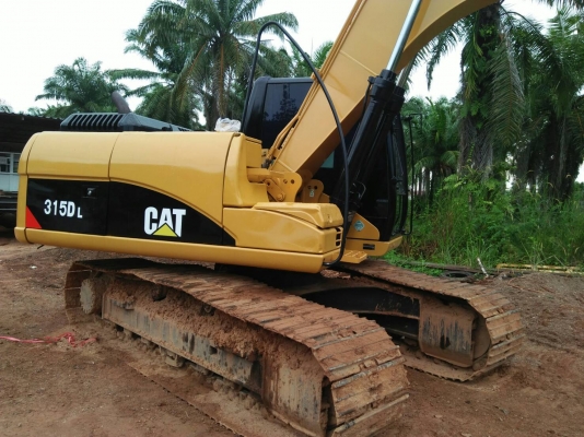 ขายรถแบคโฮ CAT 315 D เอกสารเล่ม ไมล์ 5300 ชม.ราคา 1550000