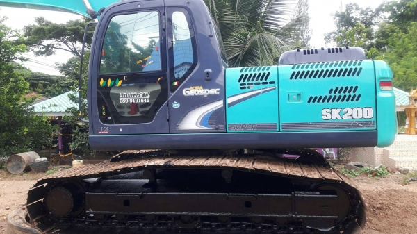 ขายรถแบคโฮ KOBELCO SK200-8 YN12 ไมล์ 8800 ชม.เอกสารชุดจดทะเบียน ราคา 1880000