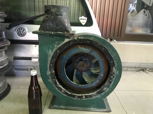 ขายมอเตอร์พัดลมโบวเวอร์ดูดฝุ่น-อากาศ Mitsubishi 1HP. 220V ไฟบ้าน สภาพดีเดิมๆ สีไม่สวย หมุนนิ่ม พร้อมใช้งาน