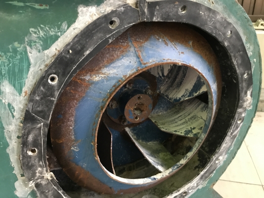 ขายมอเตอร์พัดลมโบวเวอร์ดูดฝุ่น-อากาศ Mitsubishi 1HP. 220V ไฟบ้าน สภาพดีเดิมๆ สีไม่สวย หมุนนิ่ม พร้อมใช้งาน