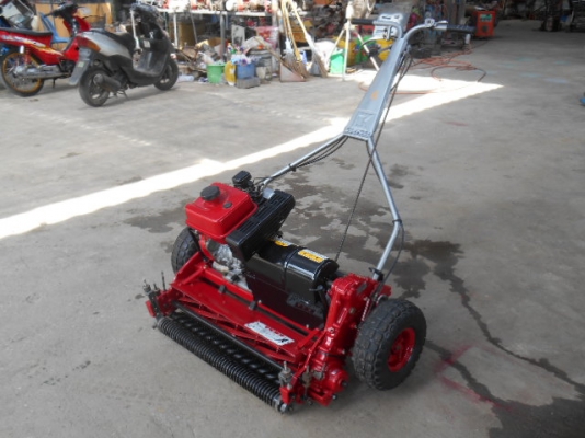 รถตัดหญ้า (แบบตัดกรีน) BARONESS เดินตาม พร้อมใช้งาน